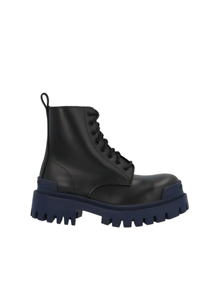 Shop Balenciaga Strike Shoes In Black