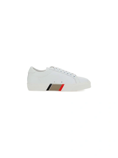 Shop Burberry Sneakers In Optic White