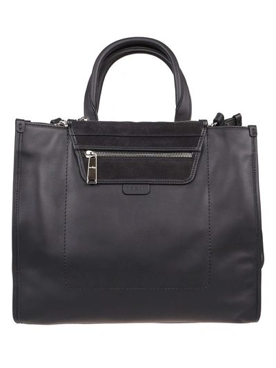 Shop Hogan H01h Shopper Media In Nero/hematite