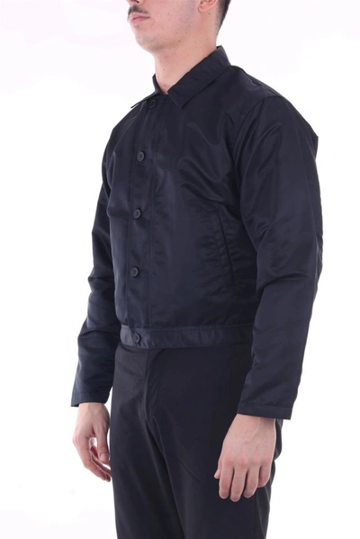 Shop Ambush Men's Black Nylon Outerwear Jacket