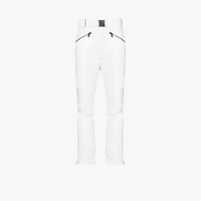 Shop Bogner Fraenzi Ski Trousers In White