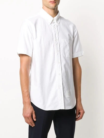Thom Browne Man White Shirts In White
