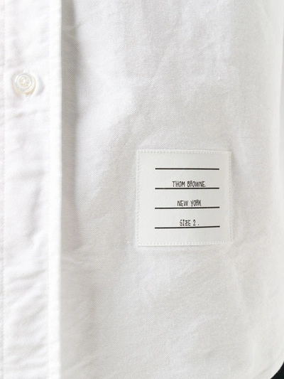 Thom Browne Man White Shirts In White