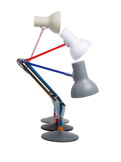 Shop Anglepoise X Paul Smith Type 75 Desk Lamp In Grey