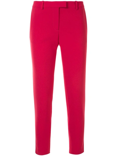 Shop Altuzarra Henri Skinny-fit Trousers In Pink