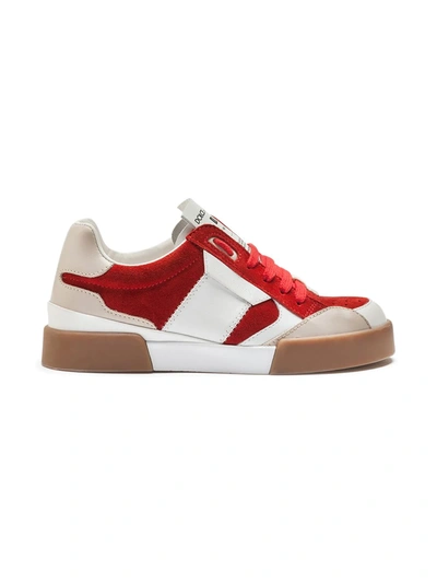 Shop Dolce & Gabbana Miami Low-top Sneakers In White