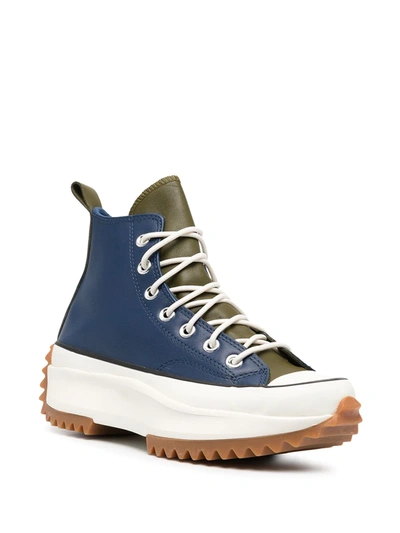 Shop Converse Run Star Hike High-top Trainers In Blue