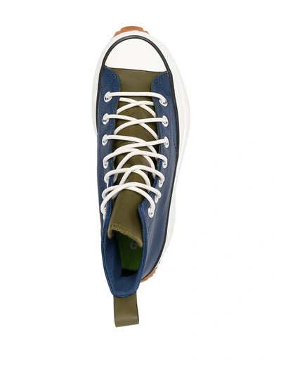 Shop Converse Run Star Hike High-top Trainers In Blue