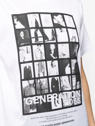 Shop Hugo Boss Generation Boss T-shirt In White
