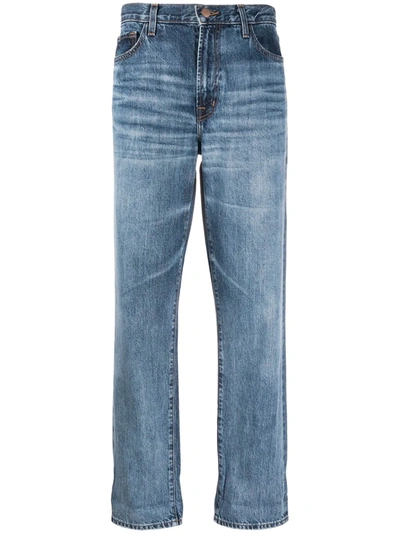 Shop J Brand Stonewashed Loose Fit Jeans In Blue