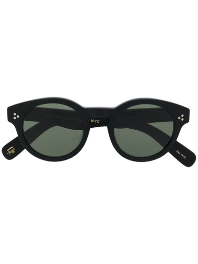 Moscot Round-frame Sunglasses In Schwarz