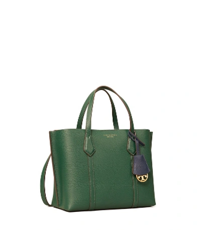 Shop Tory Burch Perry Small Triple-compartment Tote Bag In Norwood