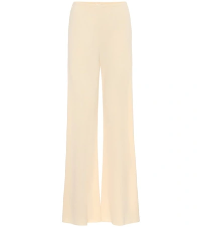 Shop The Row Gala Crepe Pants In Neutrals