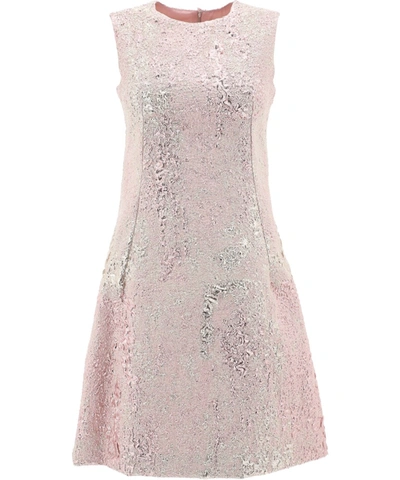 Shop Dolce & Gabbana Pink Polyester Dress