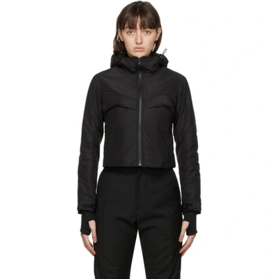 Shop Hyein Seo Black Quill Padded Jacket