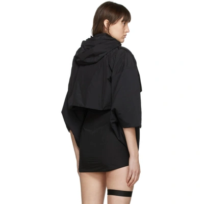 Shop Hyein Seo Black Cropped Kimono Jacket
