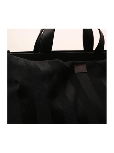 Shop Fendi Peekaboo Iconic Medium Tote Bag In Black