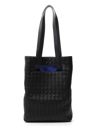 Shop Bottega Veneta Bv Slot Tote Bag In Black