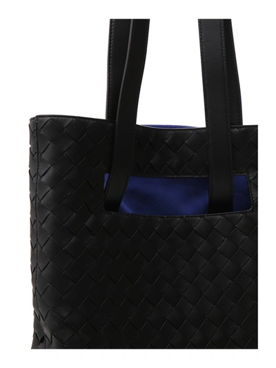 Shop Bottega Veneta Bv Slot Tote Bag In Black