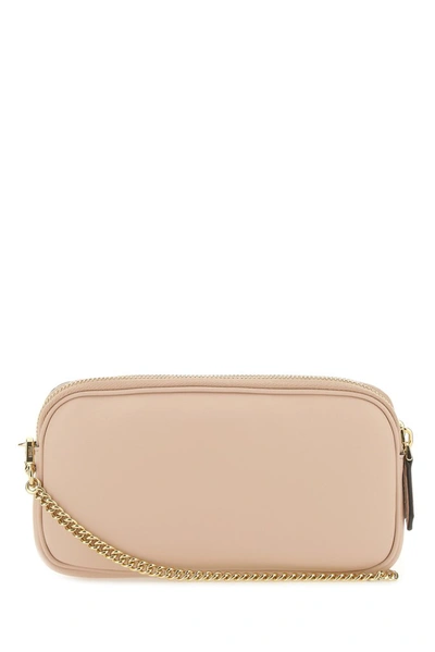 Shop Fendi Easy 2 Baguette Mini Shoulder Bag In Beige