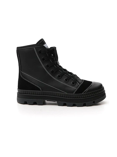 Shop Jimmy Choo Nord High-top Sneakers In Black
