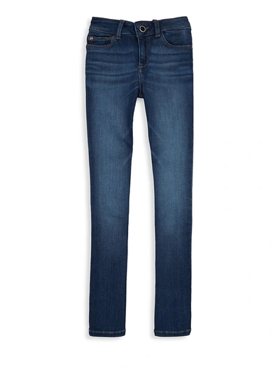 Shop Dl Premium Denim Girl's Chloe Skinny Jeans In Parula