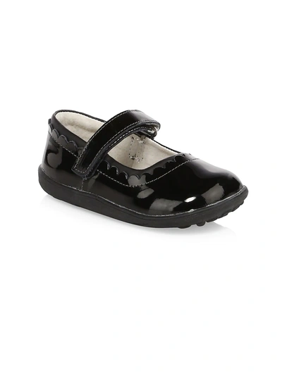 Shop See Kai Run Baby's, Little Girl's & Girl's Jane Ii Patent Leather Mary Jane In Black