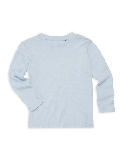 Shop Atm Anthony Thomas Melillo Baby's & Little Kid's Slub Jersey Long Sleeve T-shirt In Powder Blue
