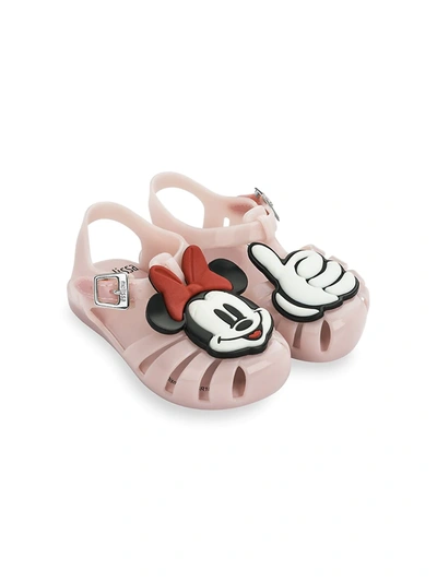 Shop Mini Melissa Baby's, Little Girl's & Girl's Minnie Mouse Pvc Sandals In Pink