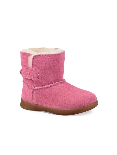 Shop Ugg Kid's Keelan Boots In Pink Azalea