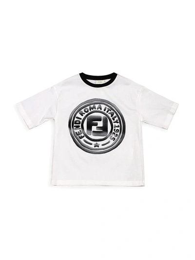 Shop Fendi Roma T-shirt In White