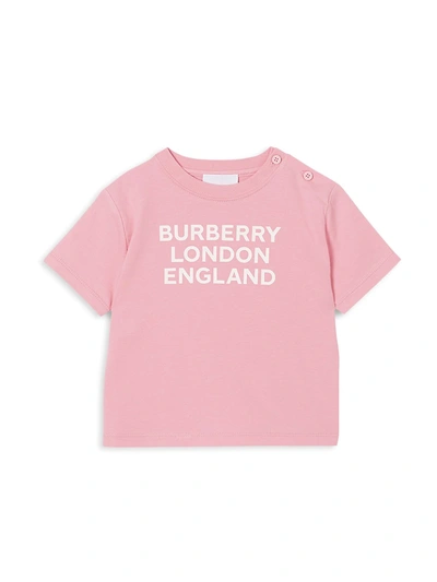 Shop Burberry Baby's & Little Girl's Ble T-shirt In Candy Pink