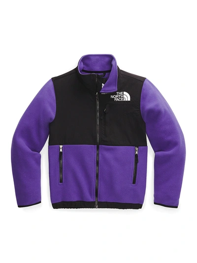 The north face hot sale denali fleece purple