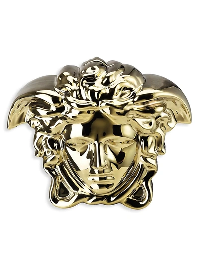 Shop Versace Metallic Medusa Money Box