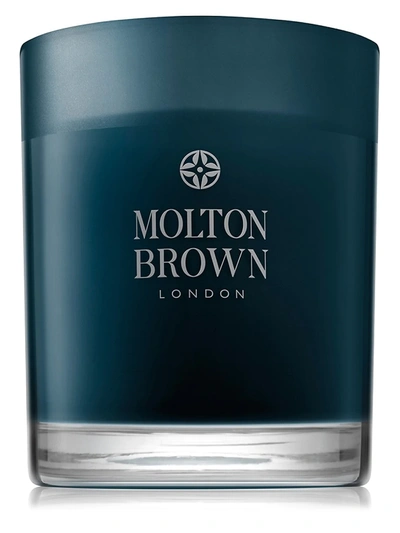 Shop Molton Brown Russian Leather Single Wick Candle