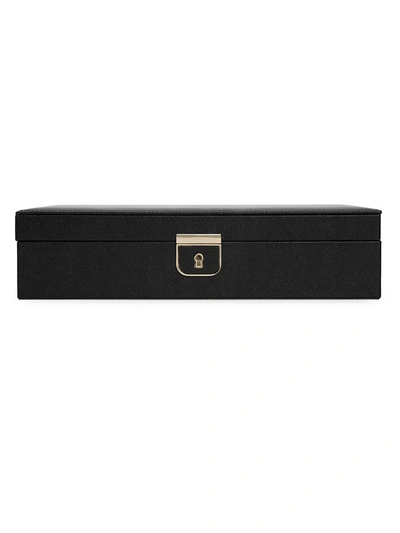 Shop Wolf Palermo Medium Jewelry Box In Anthracite