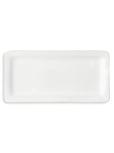 Shop Juliska Puro Whitewash Rectangular Appetizer Platter