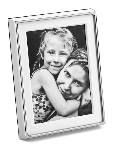 Shop Georg Jensen Stainless Steel Photo Frame In Size 5 X 7