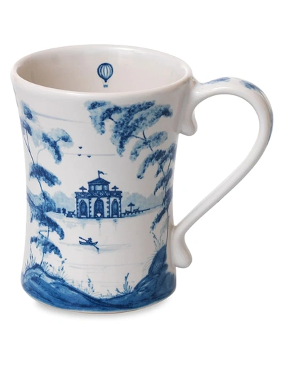 Shop Juliska Country Estate Delft Sporting Mug In Blue