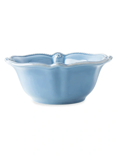 Shop Juliska Berry & Thread Flared Cereal/ice Cream Bowl In Chambray