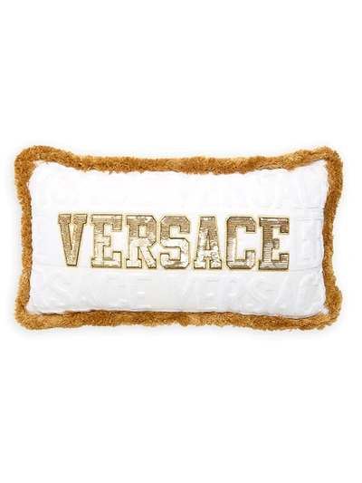 Shop Versace Logomania Cushion