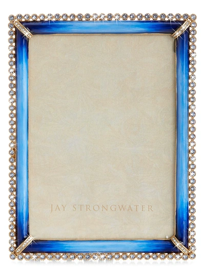Shop Jay Strongwater Lucas Stone Edge Picture Frame In Size 6 X 8