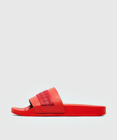 Shop Off-white Industrial Slider In Red