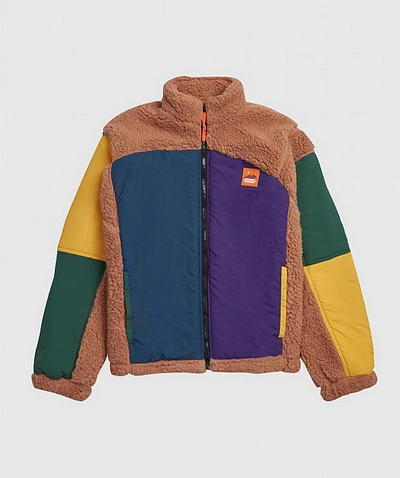 Brain Dead Runners Jacket - Multicolor In Multi