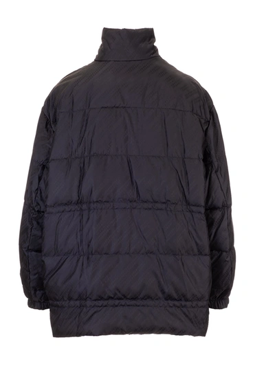 Shop Givenchy Chaîne Logo Reversible Puffer Jacket In Black