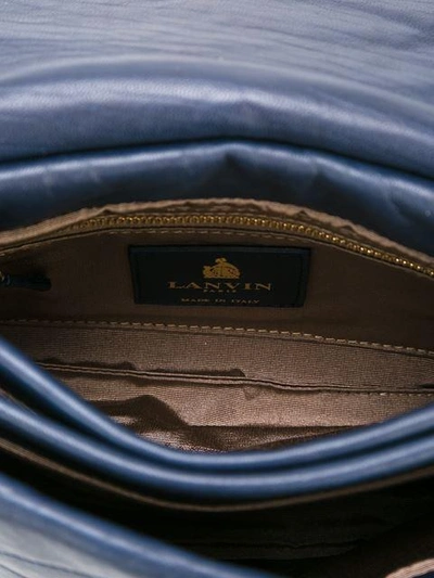 Shop Lanvin 'sugar' Shoulder Bag - Blue