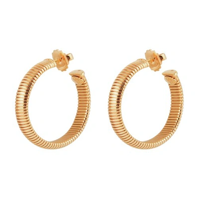 Shop Gas Bijoux Milo Earrings In Gold