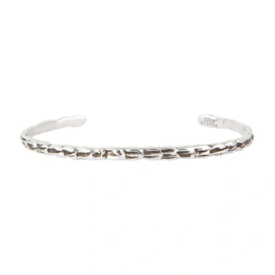Shop Gas Bijoux Liane Mini Bracelet In Silver