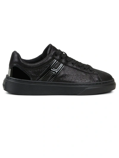 Shop Hogan Sneakers H365 Black In Nero