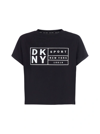 Shop Dkny T-shirt In Black